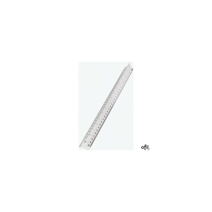 Linijka trójkątna skalówka nr5 20005 1:10/15/20/25/33/50 LENIAR (X)