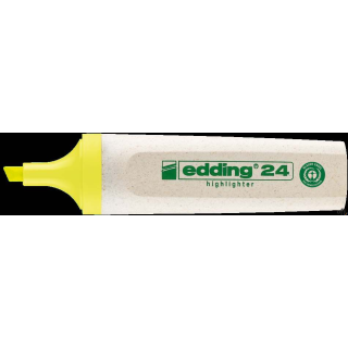 Zakreślacz ekologiczny EDDING żółty  24/005/z ed (X)
