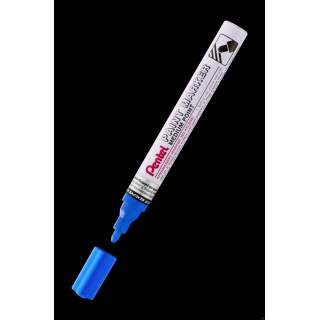 Marker olejowy Pentel średnia okrągła  końcówka,  MMP10-C niebieski