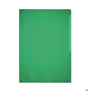 Obwoluta przezroczysta A4, PP 0,12mm Zielony, 100szt., 233705 DURABLE