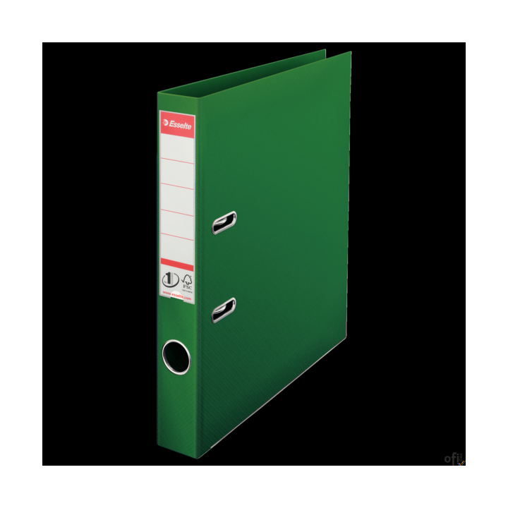 Segregator A4/50mm z mechanizmem zielony 811460 No.1 ESSELTE