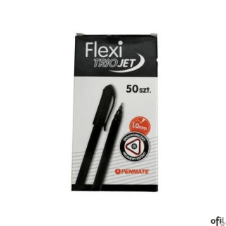 Długopis FLEXI TRIO JET czarny TT7531 PENMATE