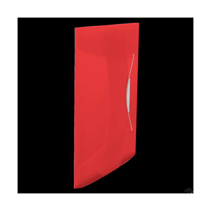 Teczka z gumką ESSELTE VIVIDA 15mm czerwona 624042