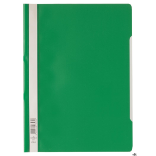 Skoroszyt A4 z przezroczystą okładką z PP Zielony 257305 DURABLE (50)