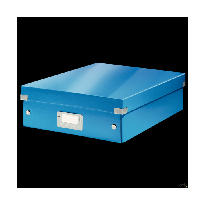 Pudełko z przegródkami LEITZ C&S duże niebieski 60580036