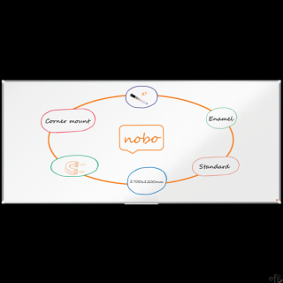 Tablica porcelanowa Nobo Premium Plus 2700x1200mm 1915152