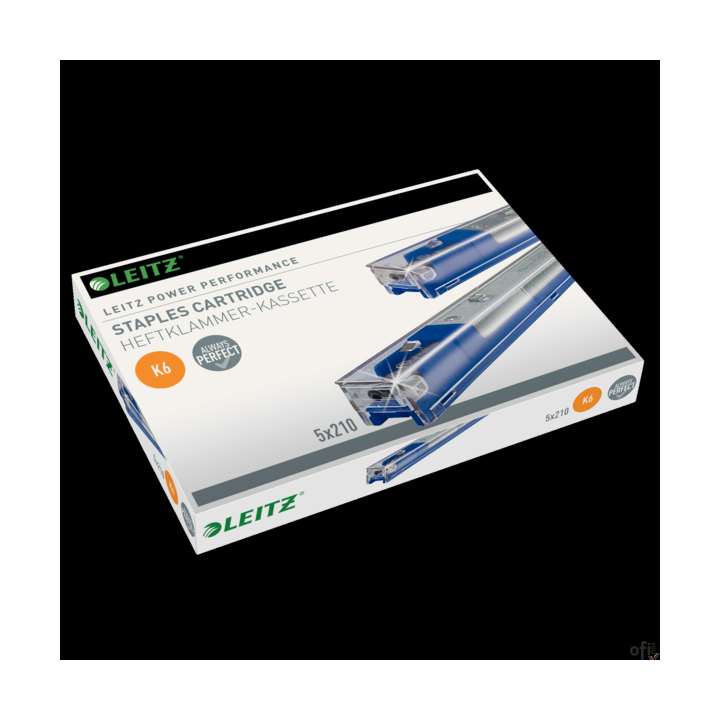 Zszywki K6 do zszywacza kasetowego 5551 i 5550 26/6 LEITZ  55910000