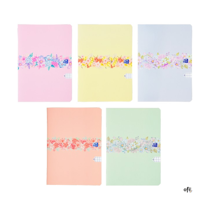 Zeszyt Oxford Touch A5 32 kartek 90 g kratka 5x5 mm Mix 400181449