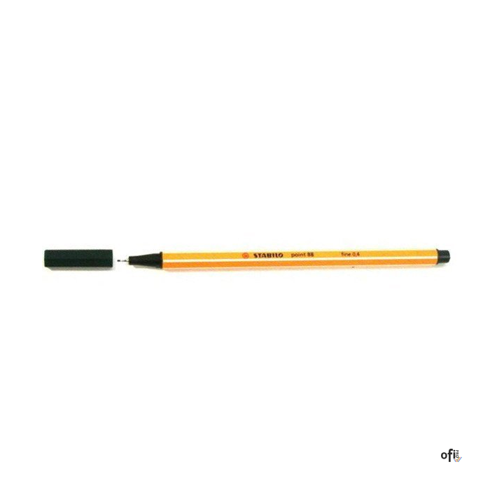 Cienkopis STABILO point 88/63 0.4mm ziemista zieleń