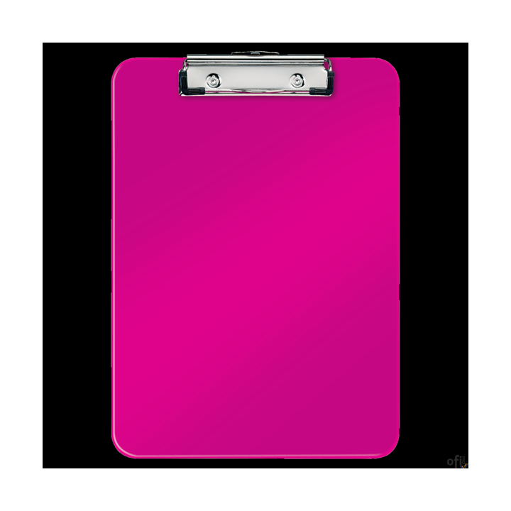Deska z klipsem LEITZ WOW różowa 39710023