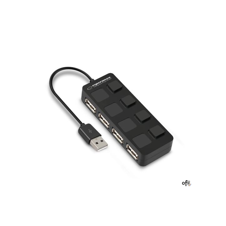 USB 2.0 HUB 4 PORTY EA161 ESPERANZA