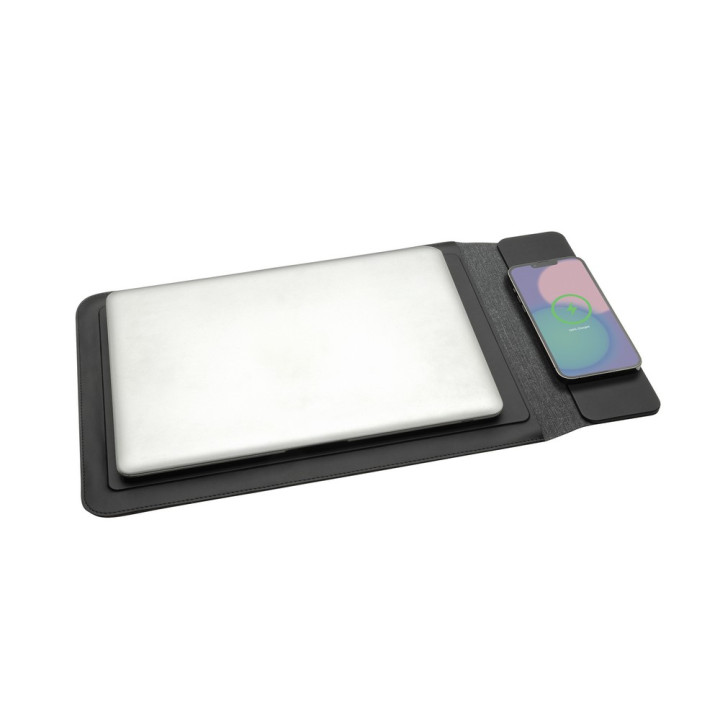 Pokrowiec na laptopa 15,6", magnetyczna ładowarka bezprzewodowa 15W Swiss Peak