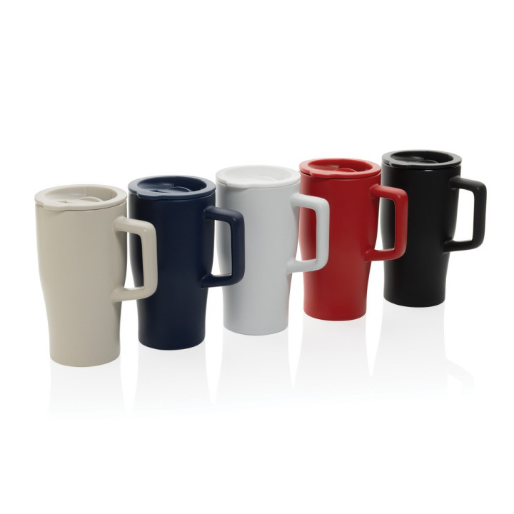 Ceramiczny kubek podrożny 490 ml