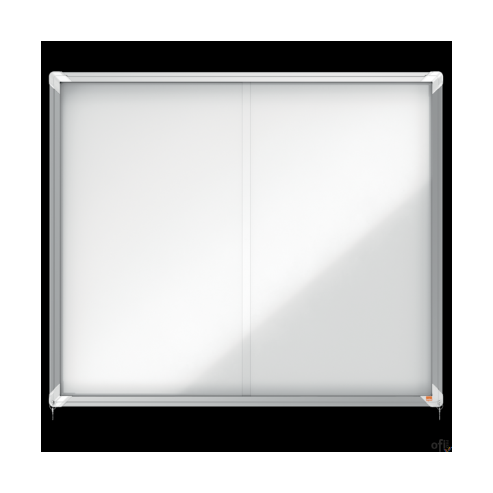 Gablota magnetyczna zewnętrzna Nobo Premium Plus 15xA4 (drzwiczki przesówne) 1902609