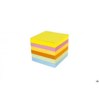 Kostka nieklejona DOTTS 85x85x35 kolorowa