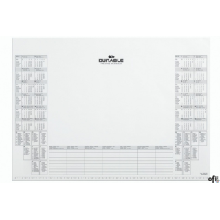 Dodatkowy wkład z kalendarzem (do  7291) 570x410 biały 729202 DURABLE (24-25r)