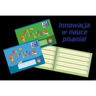 Zeszyt A5 16k, linia spec. NAUKA PISANIA OXFORD 400155128
