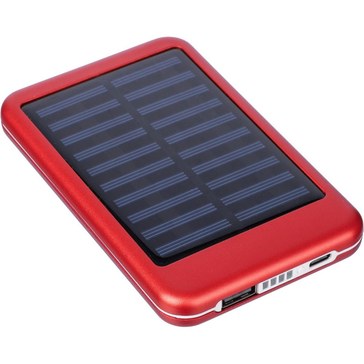 Power bank 4000 mAh z ładowarką słoneczną