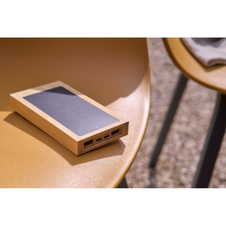 Power bank 10000 mAh z ładowarką słoneczną