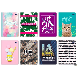 Zeszyt A5 60k kr.FLUO/MAT FSC MIX CREDIT INTERDRUK