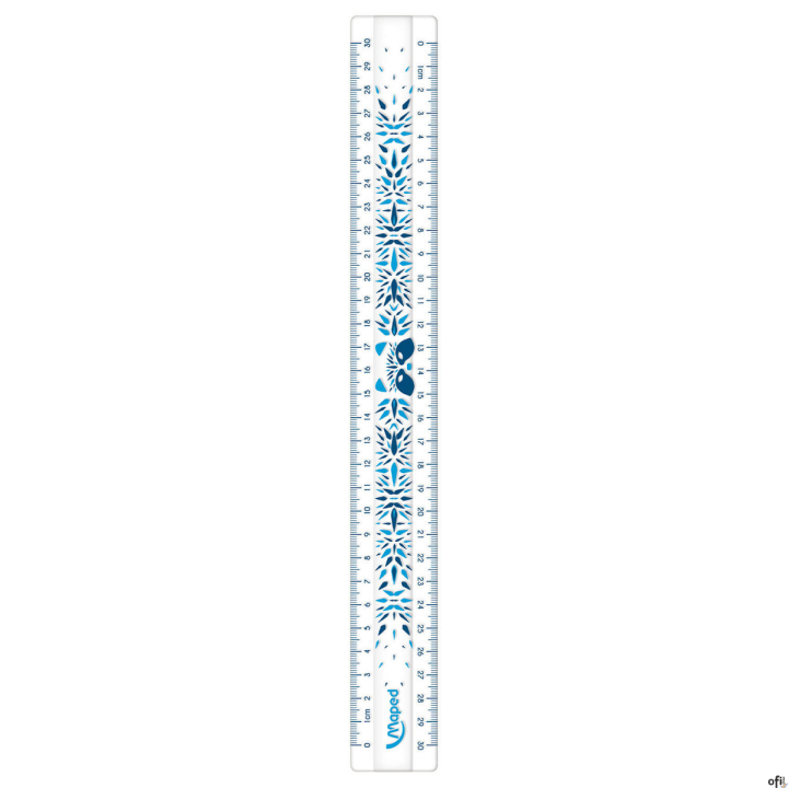 Linijka Study niełamliwa mini friends 30 cm mix kol. torebka 245601 Maped