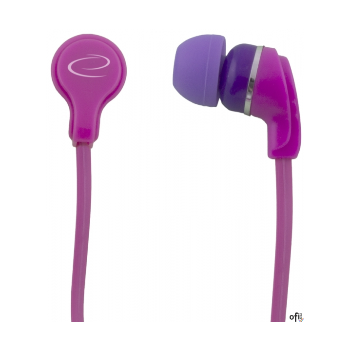 Słuchawki douszne neon różowe EH147P ESPERANZA