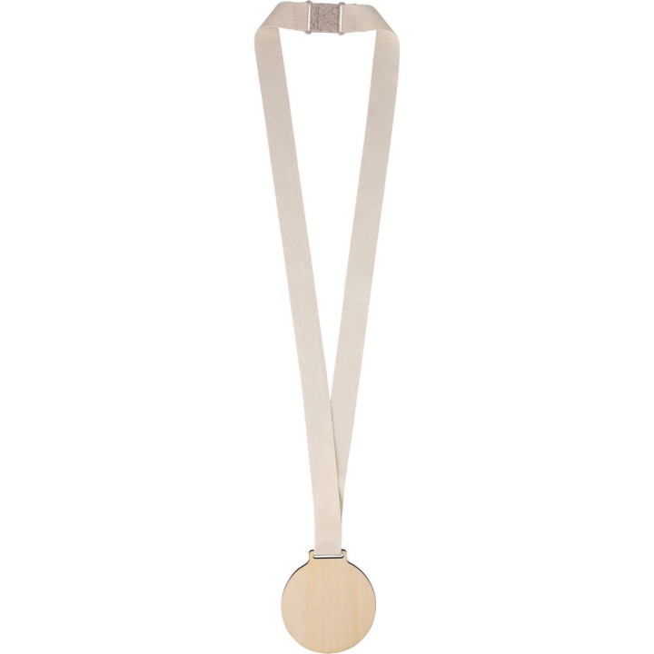 Drewniany medal