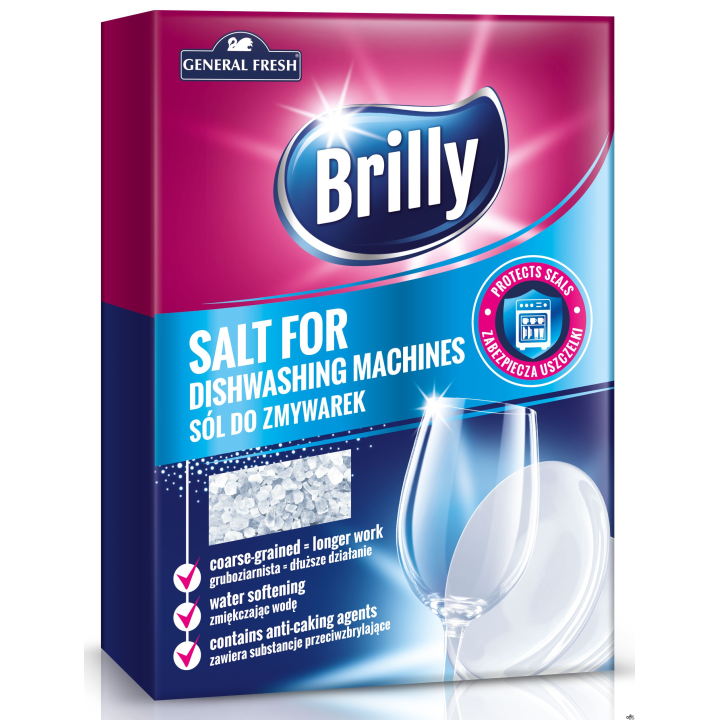 Sól do zmywarek BRILLY 1.5kg GENERAL FRESH  08021