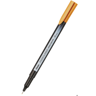 Cienkopis pointliner colour, (pomarańczowy) sunset z tuszem na bazie wody, S40-F3 PENTEL