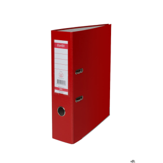 Segregator A4 80mm XXL czerwony, z szyną BANTEX 100551788