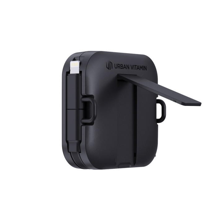 Zwijany kabel do ładowania, stojak na telefon Urban Vitamin San Jose
