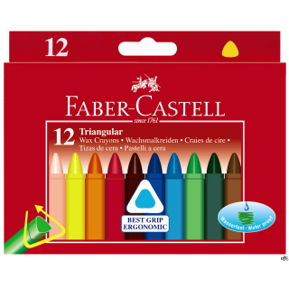 Kredki świec.trójk.12k. 120010 FC
