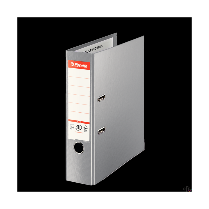 Segregator A4/80mm szary ESSELTE PLUS VIVIDA No.1 81188