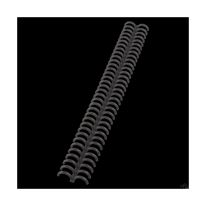 Grzbiety GBC do oprawy Click A4 34R 12mm czarne 388064E