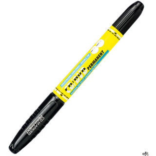 Marker CD CM-501 dwustronny czarny 160-1878 GRAND