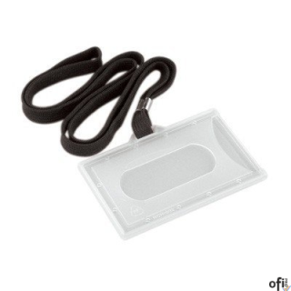 Identyfikator Holder z taśma czarną ARGO