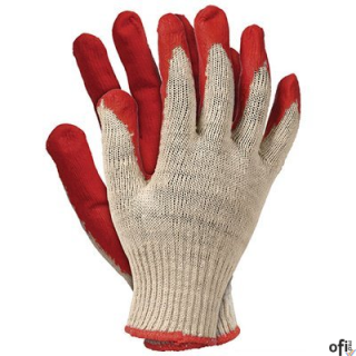 Rękawice Ochronne RU czerwone robocze "wampirki" Rozmiar 9 REIS