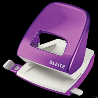 Dziurkacz 5008 LEITZ fioletowy 30 kartek duży metalowy 50081062