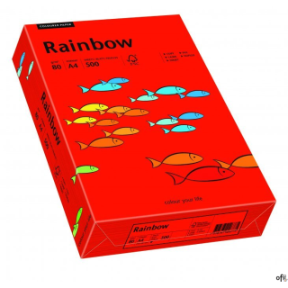 Papier xero kolorowy RAINBOW 80gr. ciemnoczerwony R28 88042475
