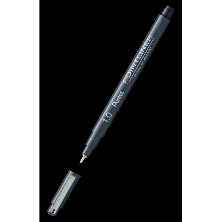 Cienkopis kalibrowany POINTLINER czarny 1 mm S20P-10A PENTEL