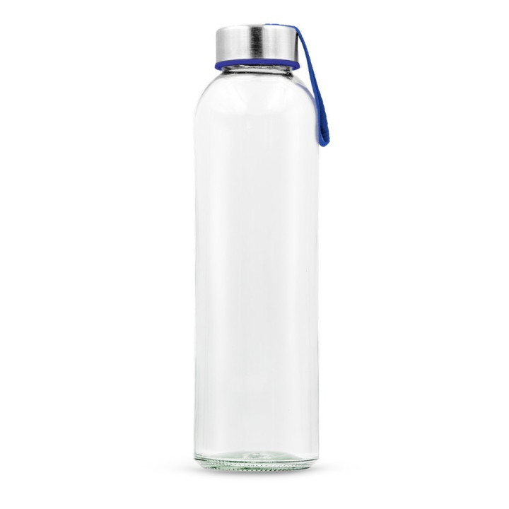 Szklana butelka 500 ml z kolorową wstążką | Viivi