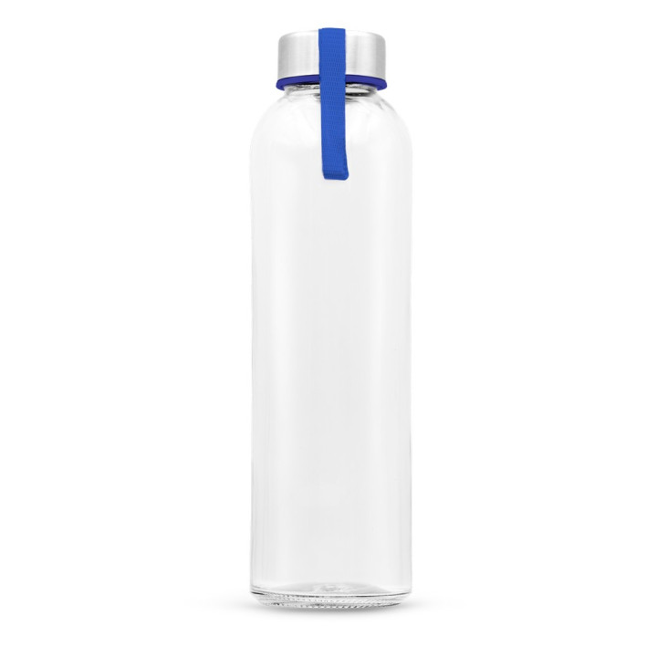Szklana butelka 500 ml z kolorową wstążką | Viivi