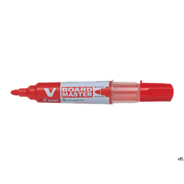 Marker suchościeralny V BOARD MASTER czerwony PIWBMA-VBM-M-R-BG PILOT