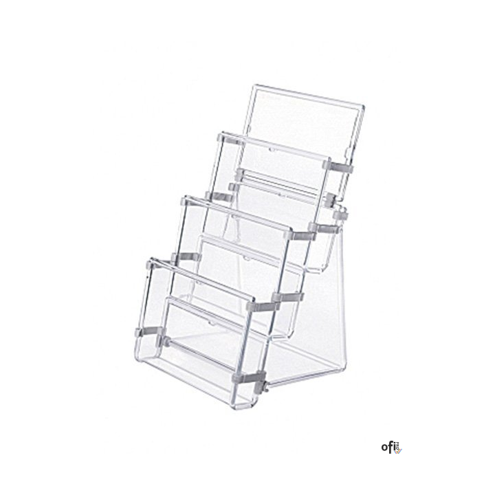 Stojak na ulotki A5 trzy kieszenie 0403-0044-00 PANTA PLAST