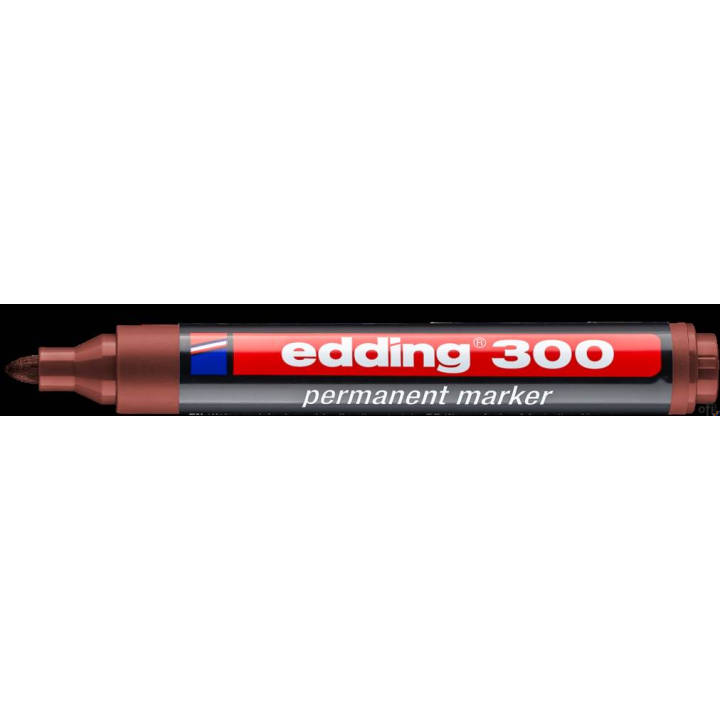 Marker-foliop.300 brązowy EDDING końcówka okrągła