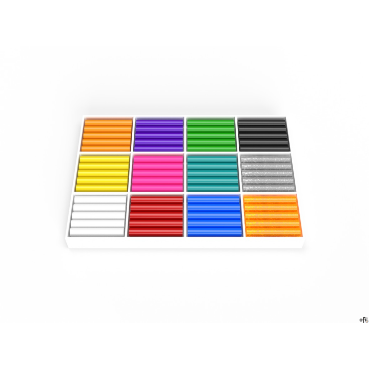 Plastelina max 120 wałeczków Sweet Colours 91925 KOMA-PLAST