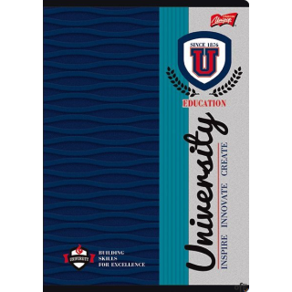 Zeszyt A5 96k linia  L mix chłopięcy laminowany      UNIPAP *7158