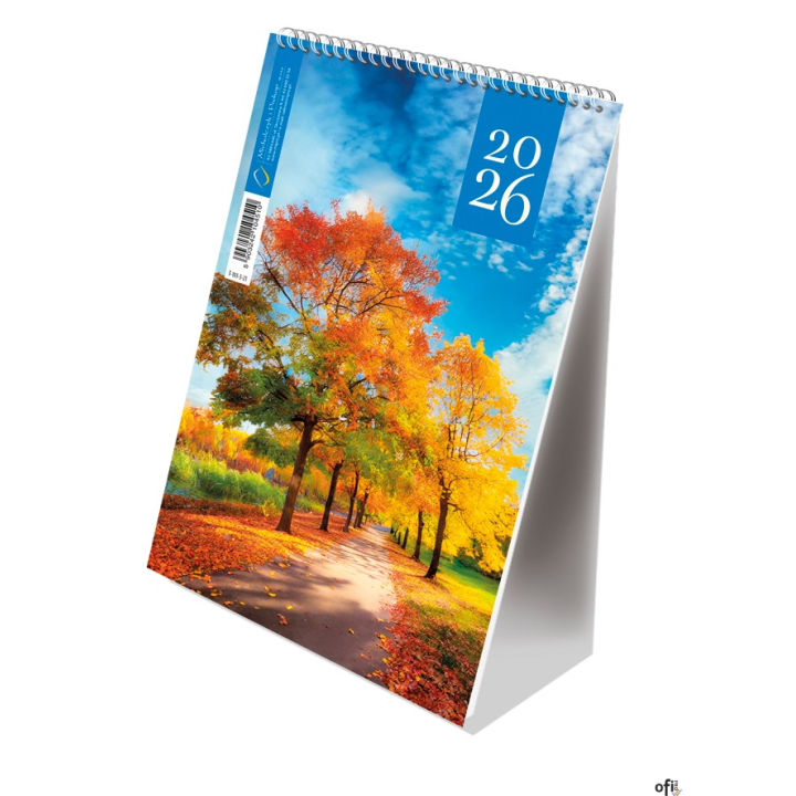 Kalendarz ze spiralką A5 - pionowy 2026 Michalczyk i Prokop T-101-3-21