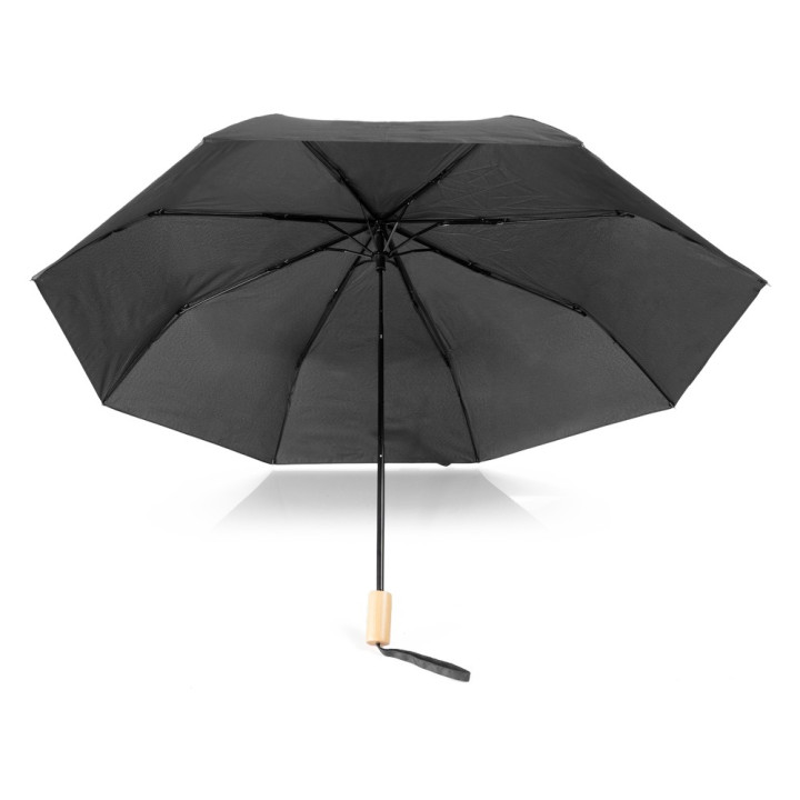 Wiatroodporny parasol manualny RPET, składany | Uksan