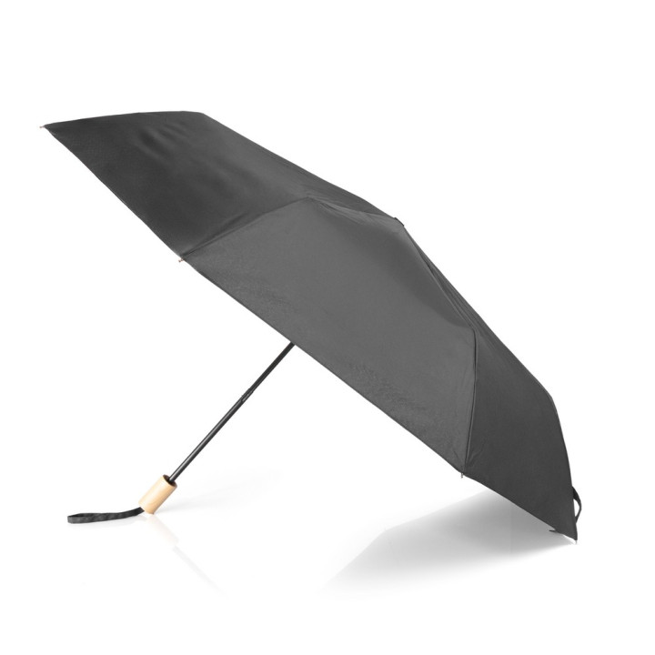 Wiatroodporny parasol manualny RPET, składany | Uksan